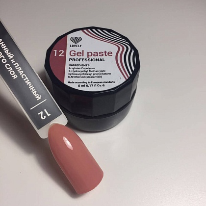 Гель-паста Lovely №012, 5ml