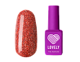 Гель-лак со светоотражающими частицами Lovely, коллекция "Jewel", оттенок искрящегося рубина, 7 ml