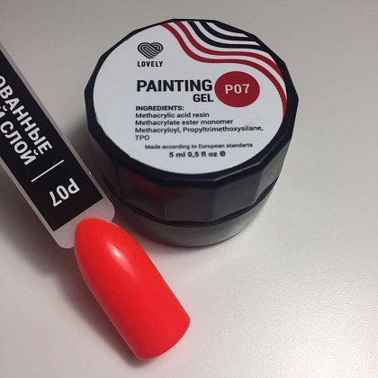 Гель-краска Lovely №Р07, 5 ml