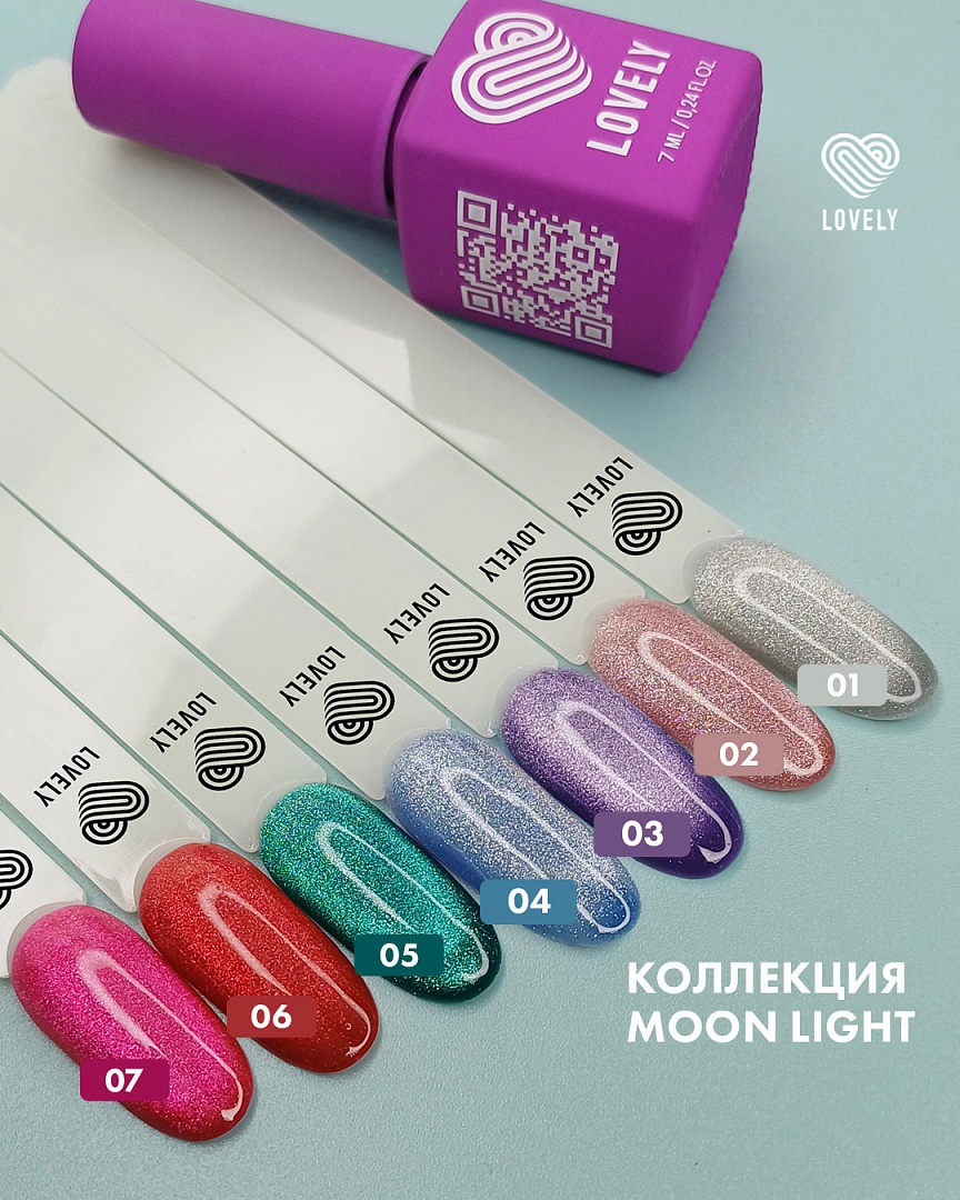 Гель-лак Lovely №МL07, 7 ml от Lovely купить в Москве по цене 349 P