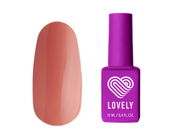 Жидкий полигель Lovely, оттенок бежевый, 12 ml