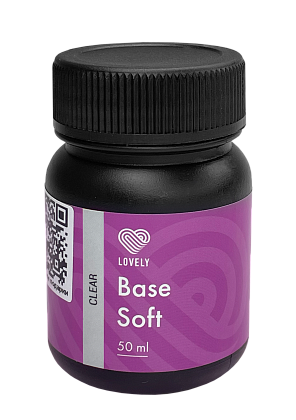 База Soft средней консистенции, прозрачная  Lovely, 50 ml