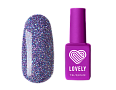 Гель-лак со светоотражающими частицами Lovely, коллекция "Jewel", оттенок сверкающего сапфира, 7 ml