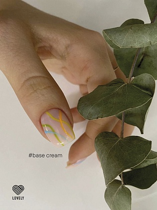 База камуфлирующая Lovely, оттенок кремовый, 50 ml