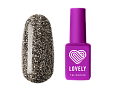 Гель-лак со светоотражающими частицами Lovely, коллекция "Jewel", оттенок черного бриллианта, 7 ml