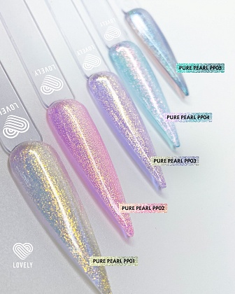 Гель-лак Lovely, коллекция Чистый Жемчуг "Pure Pearl" PP01