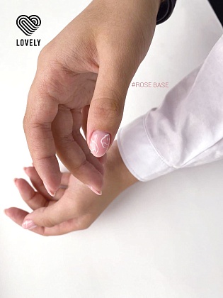 База камуфлирующая Lovely, оттенок розовый, 12 ml