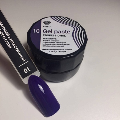 Гель-паста Lovely №010, 5ml