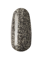 Гель-лак со светоотражающими частицами Lovely, коллекция "Jewel", оттенок черного бриллианта, 7 ml