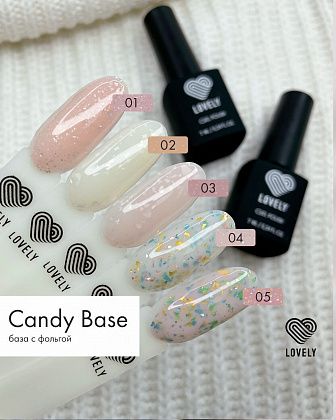 База с фольгой Lovely, Candy Base 05