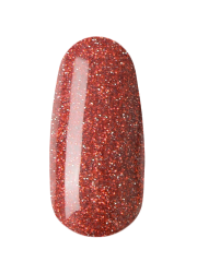 Гель-лак со светоотражающими частицами Lovely, коллекция "Jewel", оттенок искрящегося рубина, 7 ml
