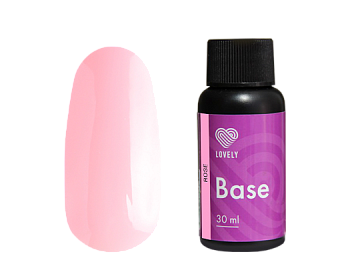 База камуфлирующая Lovely, оттенок розовый, 30 ml