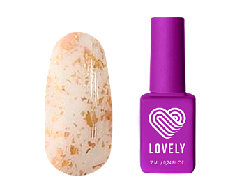 База цветная с золотой фольгой Lovely CB34, 7ml