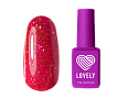 Гель-лак со светоотражающими частицами Lovely, коллекция "Jewel" Rubellite, 7 ml